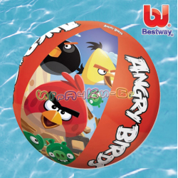 Bestway Детска надуваема топка Angry Birds 51см. 96101